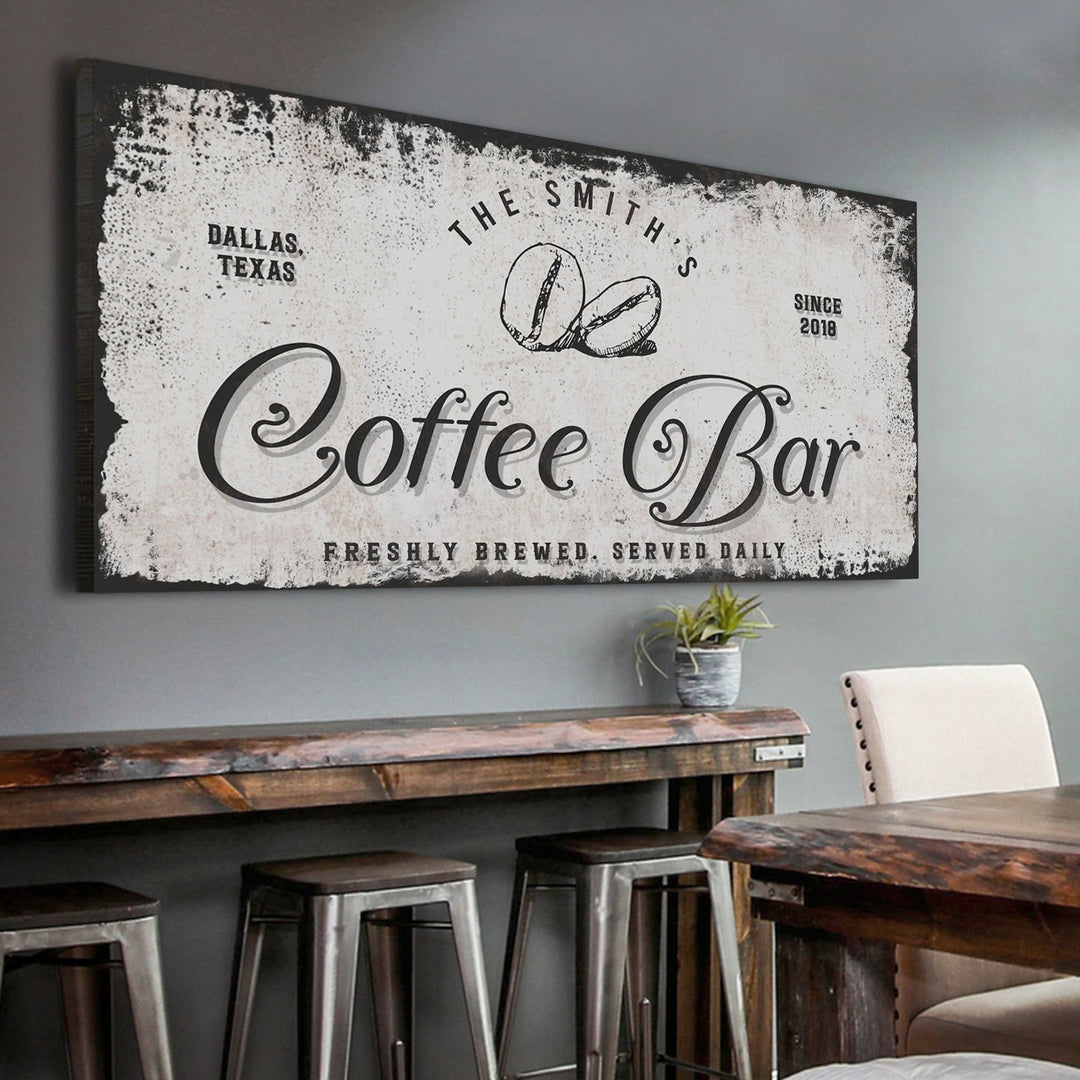 Coffee Bar Sign IV