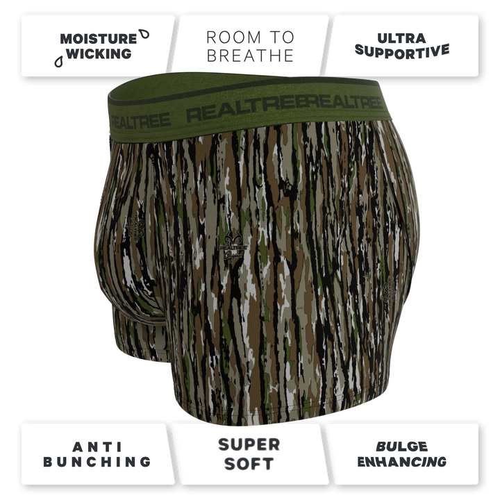 The Barking Up | Realtree x Shinesty Bark Camouflage Ball Hammock® Pouch Trunks Underwear
