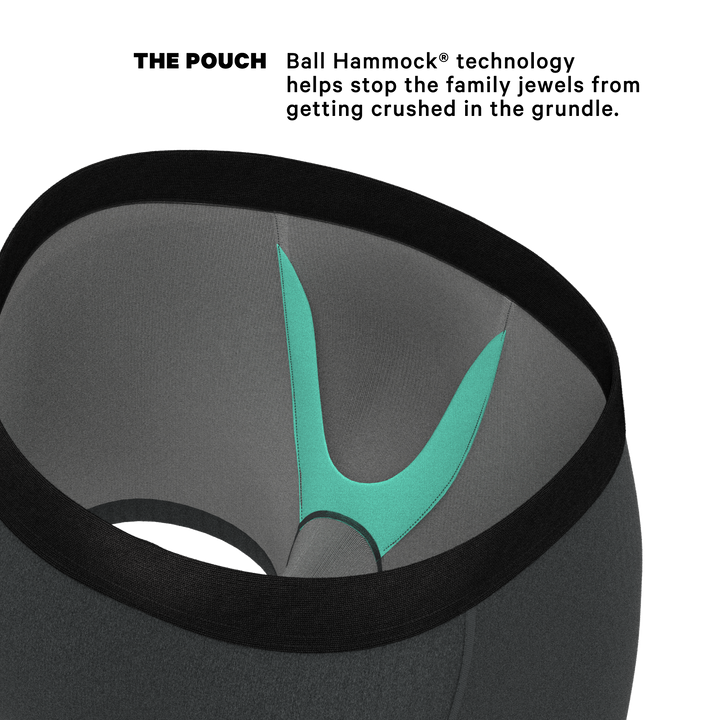 The Basalt | Heather Charcoal Ball Hammock® Pouch Underwear