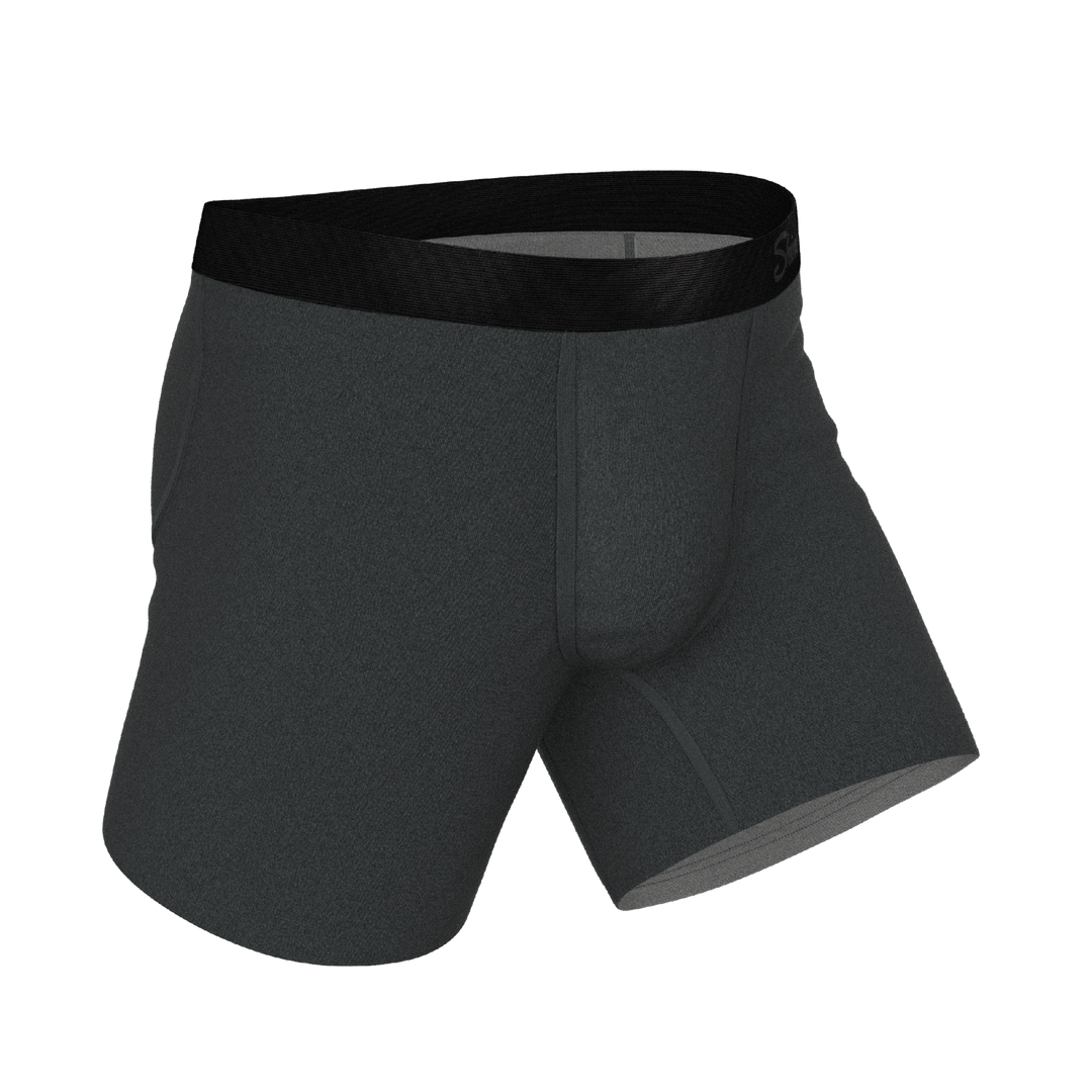 The Basalt | Heather Charcoal Ball Hammock® Pouch Underwear
