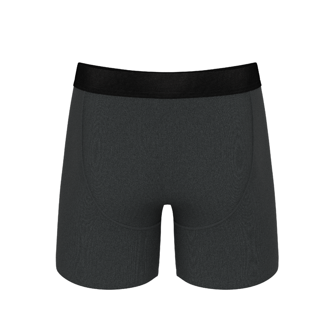 The Basalt | Heather Charcoal Ball Hammock® Pouch Underwear