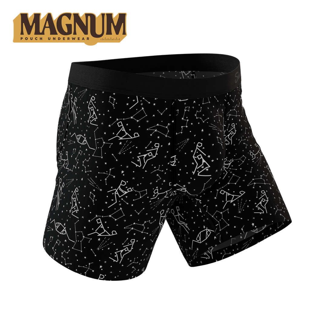 The Big Bang | Glow In The Dark Constellation Ball Hammock® Magnum Big Pouch Underwear