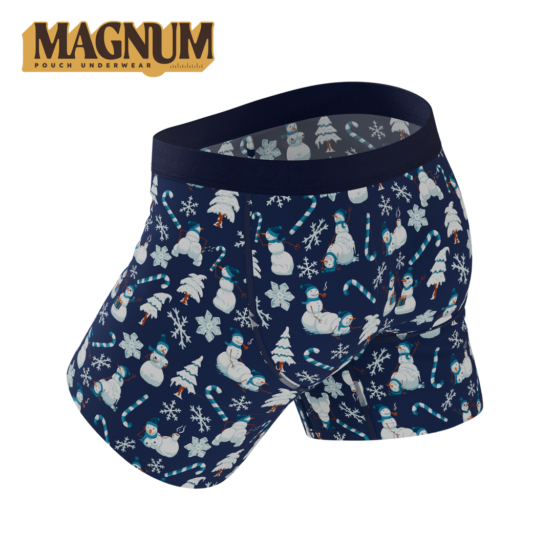 The Big Blizzard | Naughty Snowmen Ball Hammock® Magnum Big Pouch Underwear