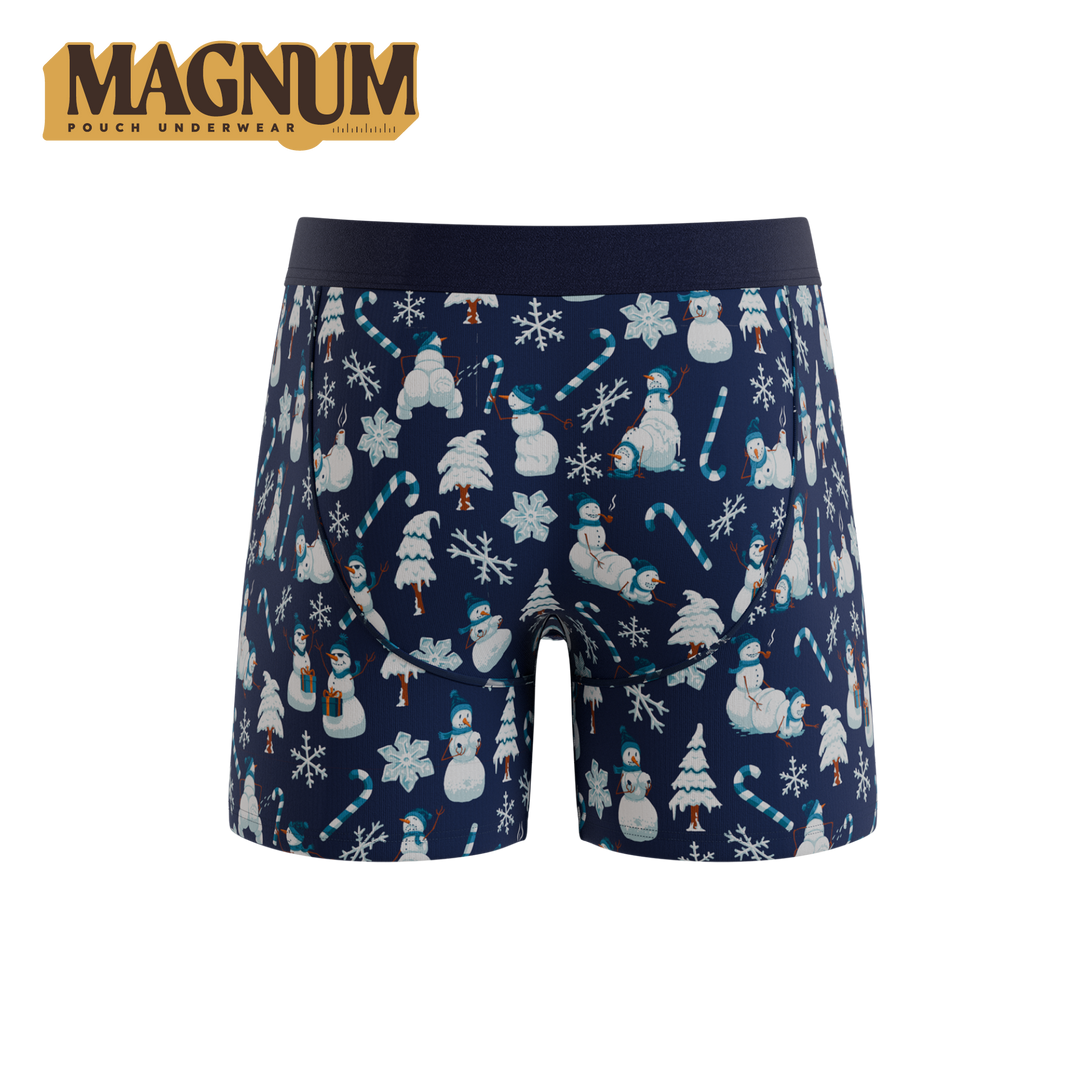 The Big Blizzard | Naughty Snowmen Ball Hammock® Magnum Big Pouch Underwear