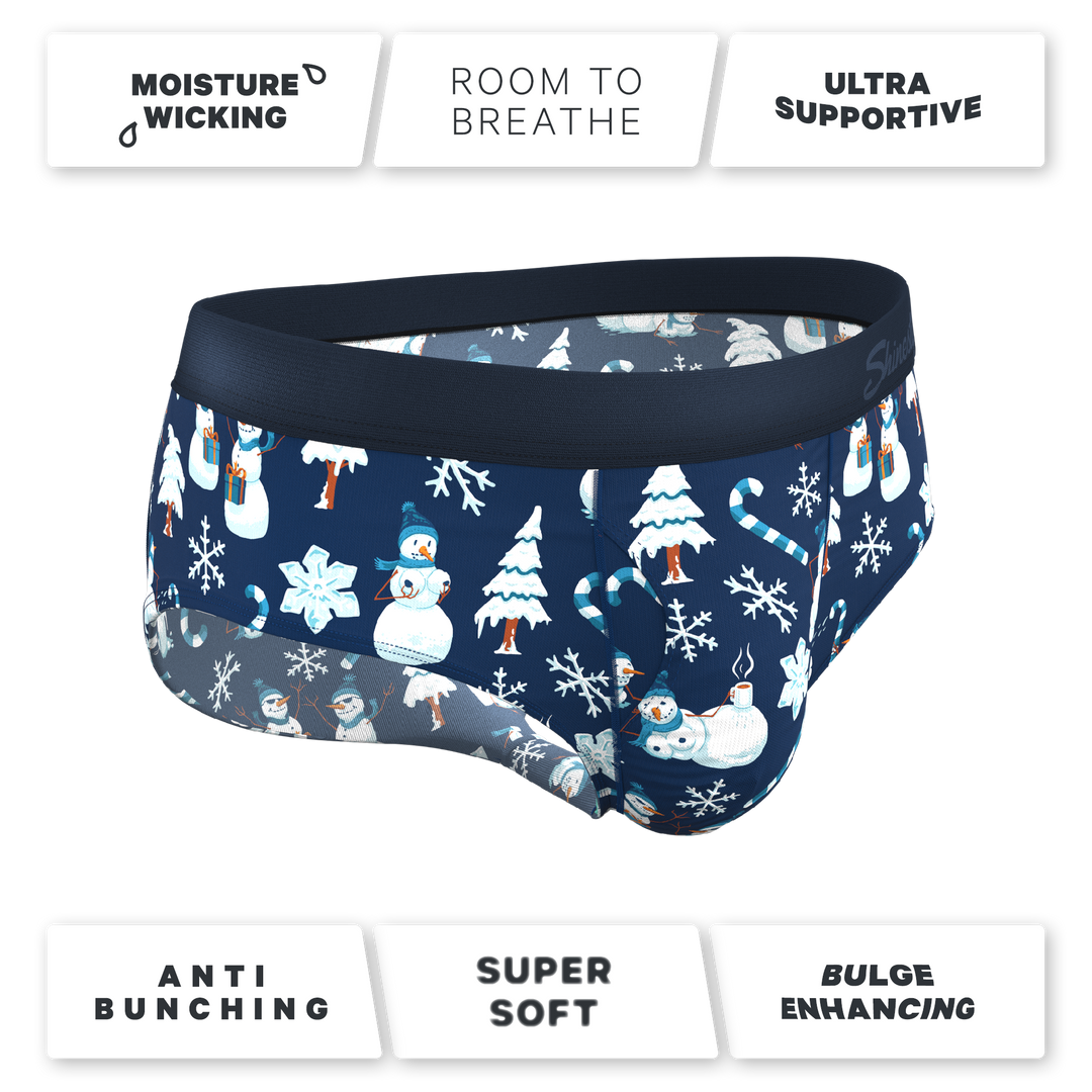The Big Blizzard | Naughty Snowmen Ball Hammock® Pouch Underwear Briefs
