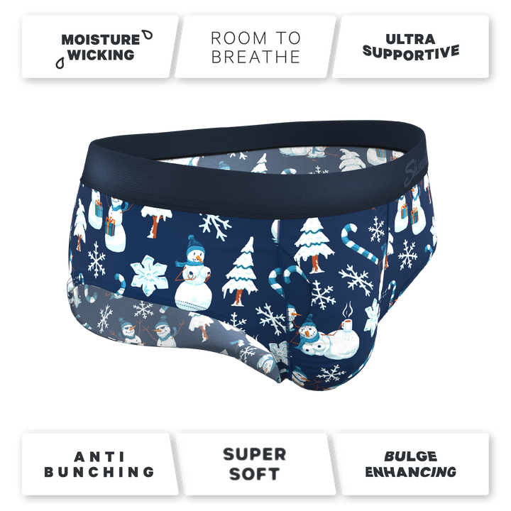 The Big Blizzard | Naughty Snowmen Ball Hammock® Pouch Underwear Briefs