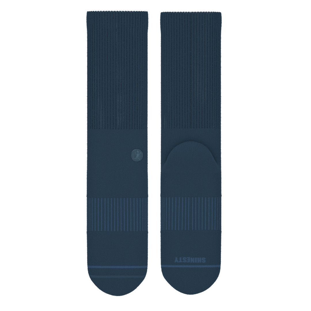 The Big Blue | Navy Heel Hammock™ Crew Socks