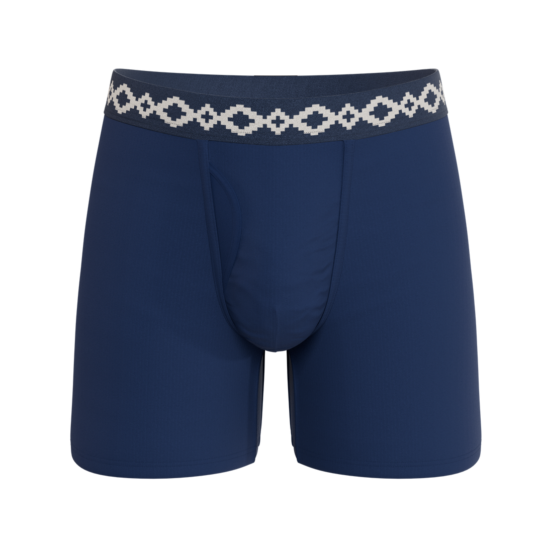The Big Corbina Blue | La Matera x Shinesty Navy Ball Hammock® Pouch Underwear With Fly