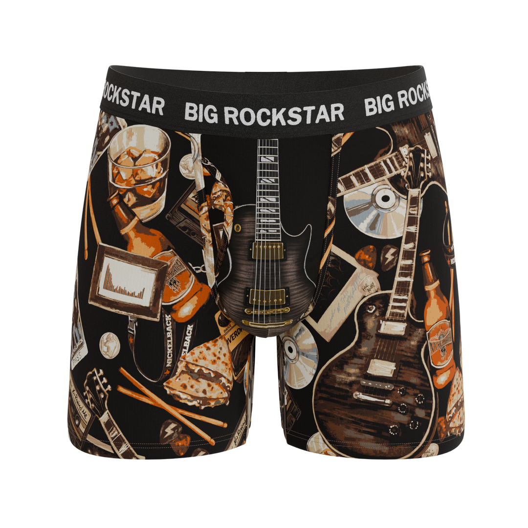 The Big Rock Star | Shinesty X Nickelback Guitar Ball Hammock® Pouch Underwear With Fly