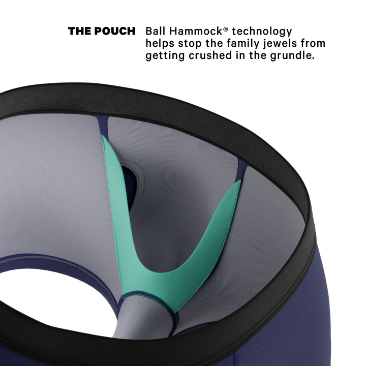 The Big Blue | Navy Ball Hammock® Pouch Trunks Underwear