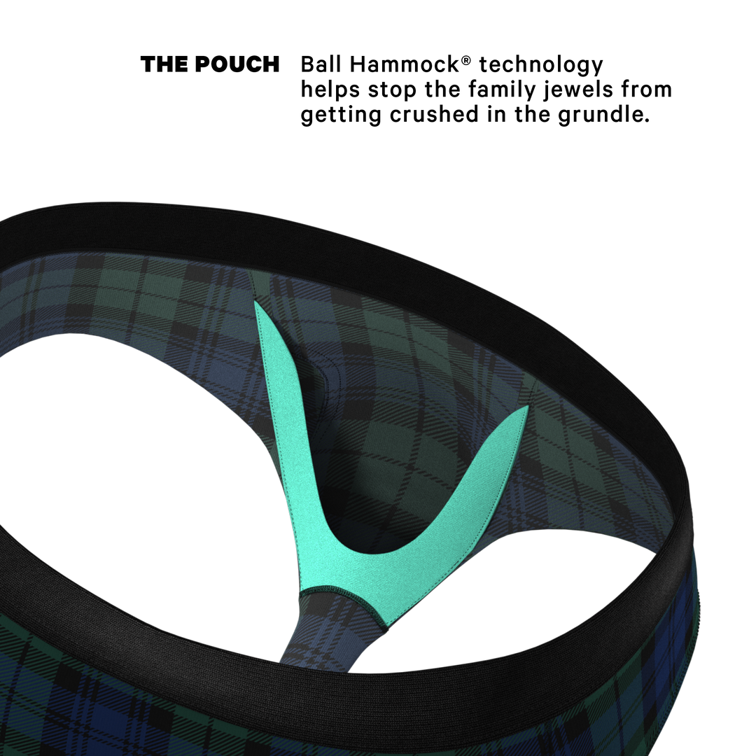 The Black Watch | Tartan Plaid Ball Hammock® Pouch Underwear Briefs