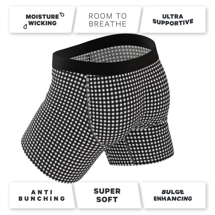 The Blackberry Bramble | Window Pane Ball Hammock® Pouch Underwear