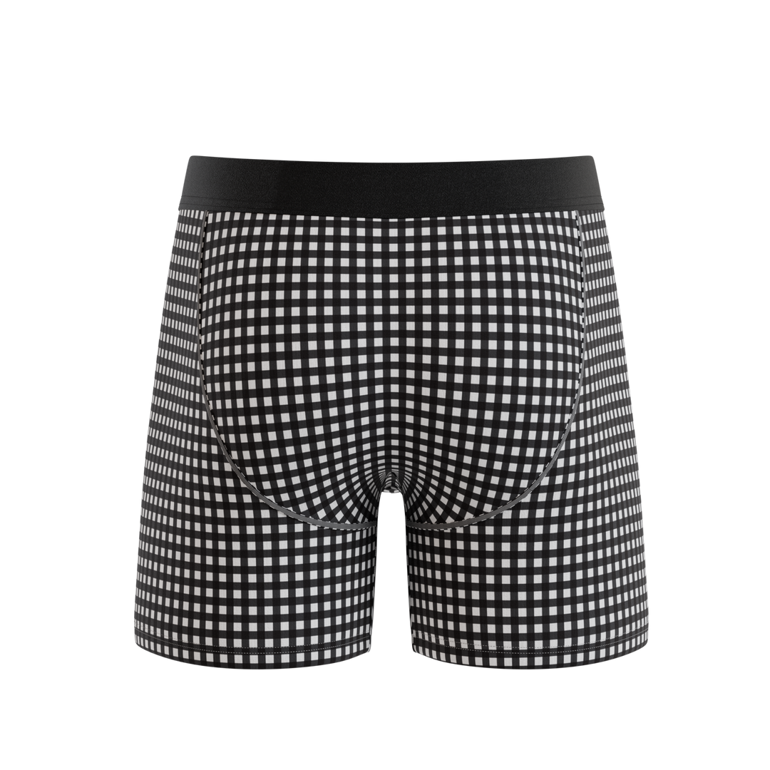 The Blackberry Bramble | Window Pane Ball Hammock® Pouch Underwear With Fly
