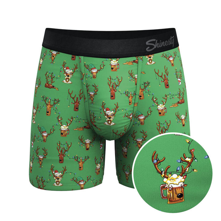 The Blitzened | Reindeer Beer Ball Hammock® Pouch Underwear