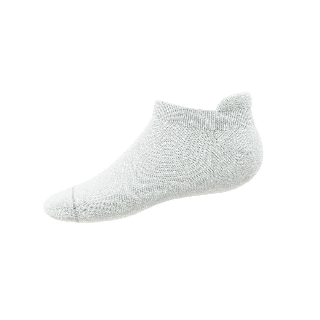 The Blizzard | Plain White Heel Hammock™ Ankle Socks