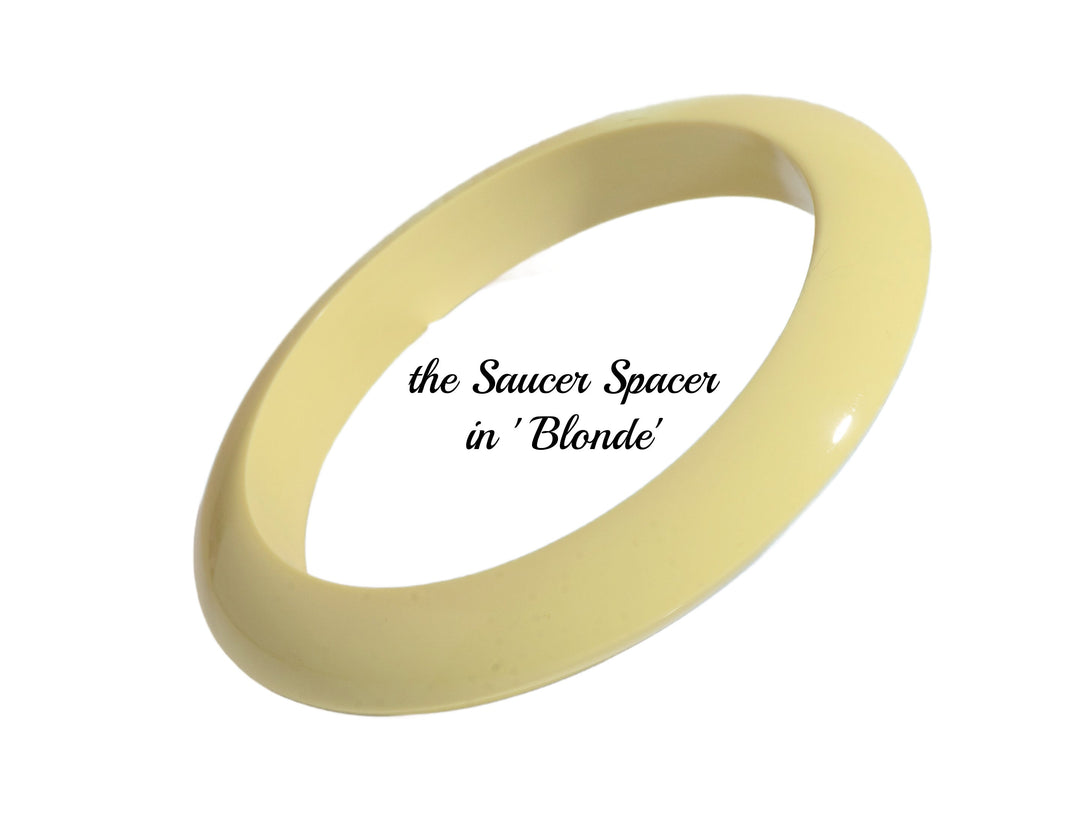 the Palm Springs Bangle Collection - the Saucer Spacer