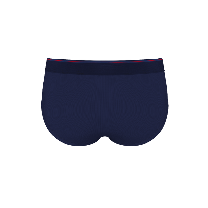 The Blueberry Pie | Red Tip Navy Ball Hammock® Pouch Underwear Briefs