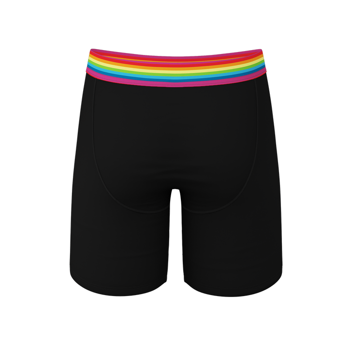 The Bona Fide Pride | Pride Long Leg Ball Hammock® Pouch Underwear With Fly
