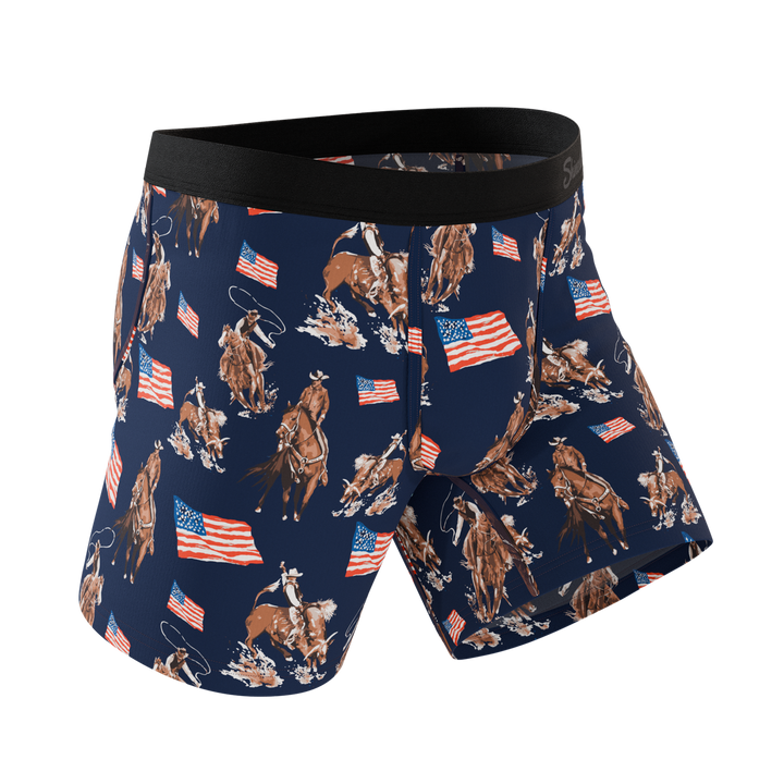 The Bootstraps & Chaps | Americana Cowboy Ball Hammock® Pouch Underwear