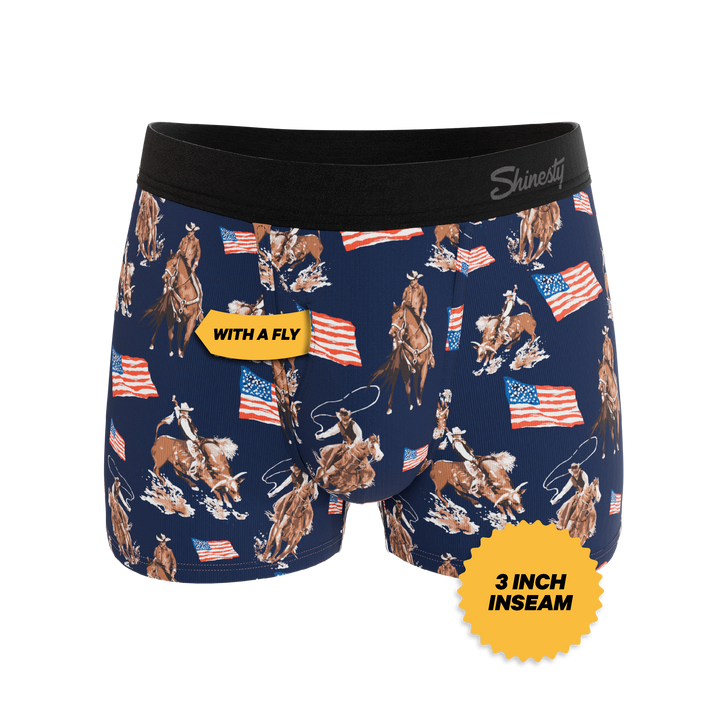 The Bootstraps & Chaps | Americana Cowboy Ball Hammock® Pouch Trunks Underwear