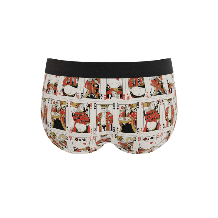 The Bottomless Blackjack | Vintage Playing Cards Ball Hammock® Pouch Underwear Briefs