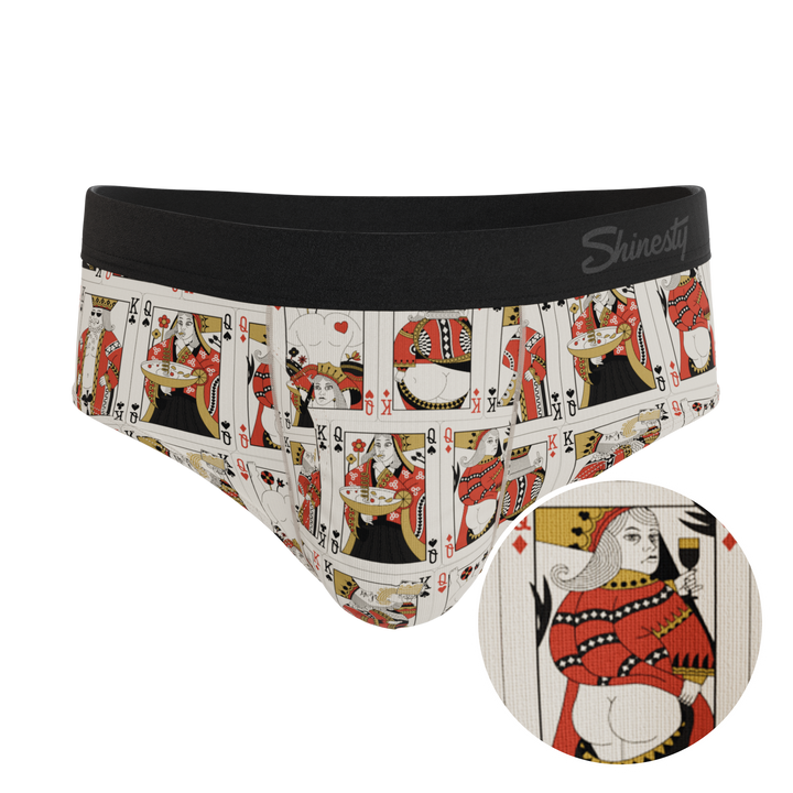The Bottomless Blackjack | Vintage Playing Cards Ball Hammock® Pouch Underwear Briefs