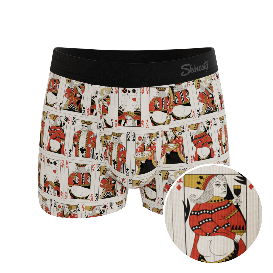 The Bottomless Blackjack | Vintage Playing Cards Ball Hammock® Pouch Trunks Underwear