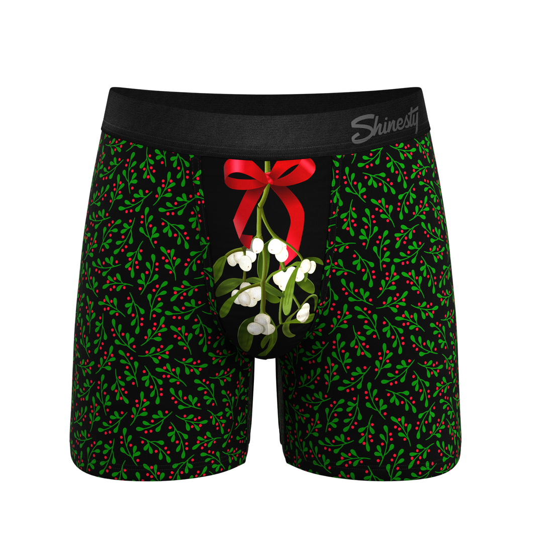 The Kiss Me There | Mistletoe Ball Hammock® Pouch Underwear