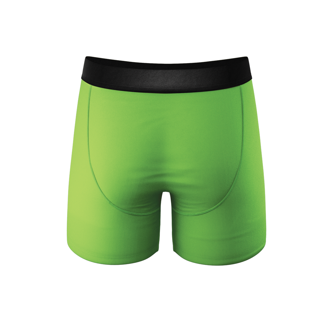 The Supernova | Bright Green Ball Hammock® Pouch Underwear