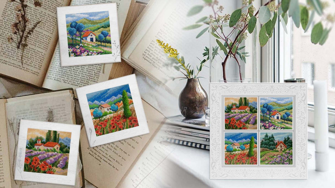 Summer colours C362 Counted Cross Stitch Kit