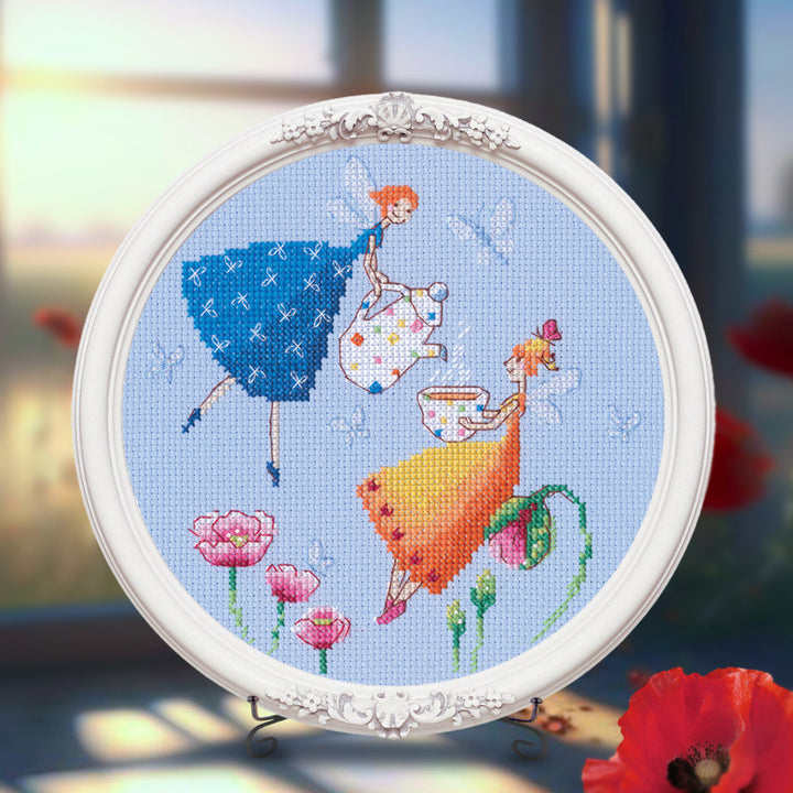Tea time C372 Counted Cross Stitch Kit