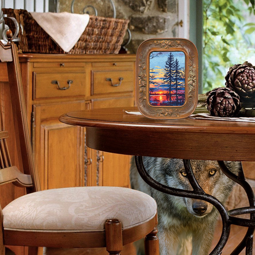 When the sun goes down C420 Counted Cross Stitch Kit