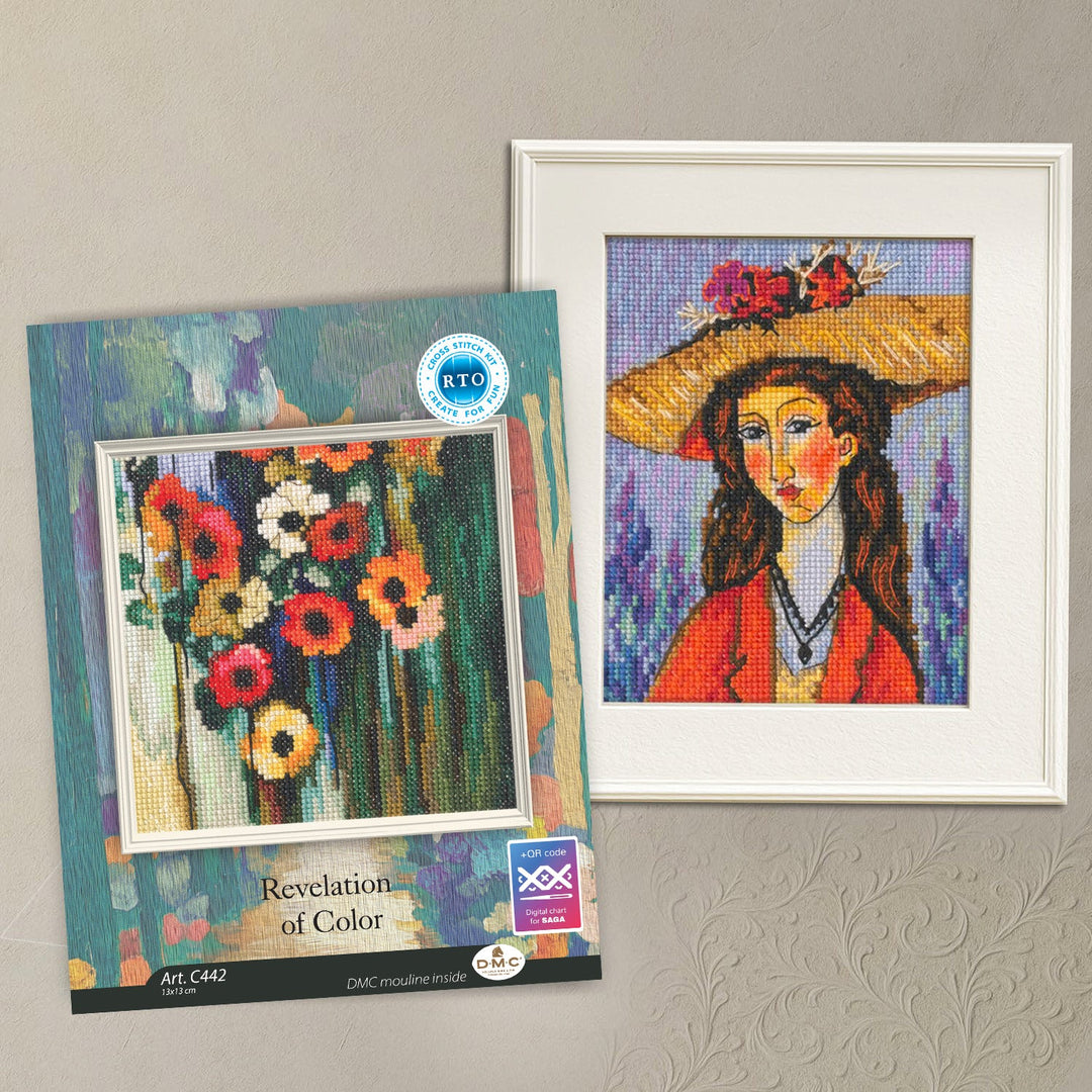 Revelation of Color Counted Cross Stitch Kit by RTO C442
