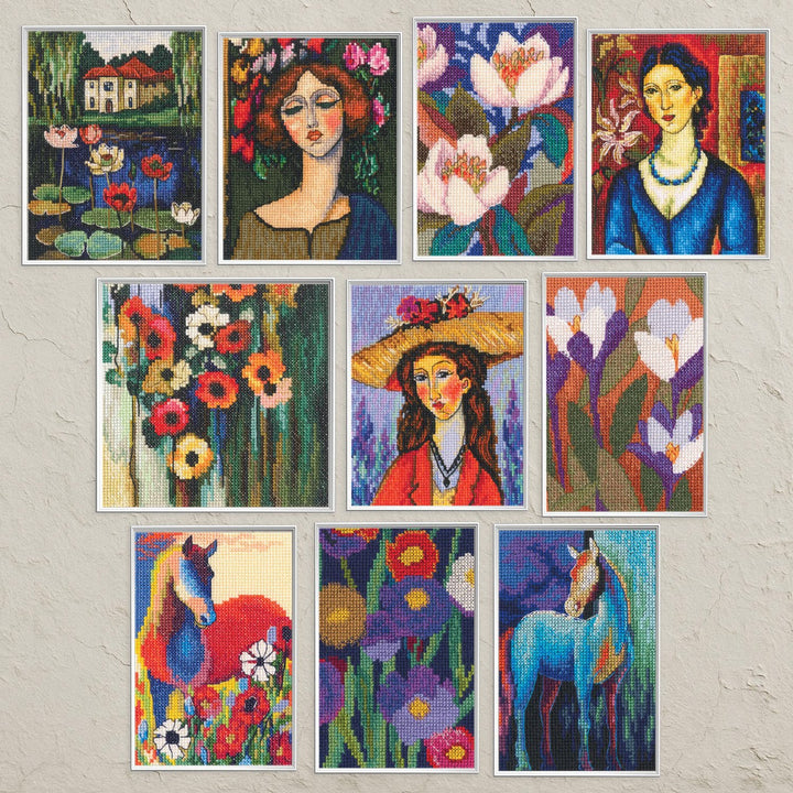 Revelation of Color Counted Cross Stitch Kit by RTO C447
