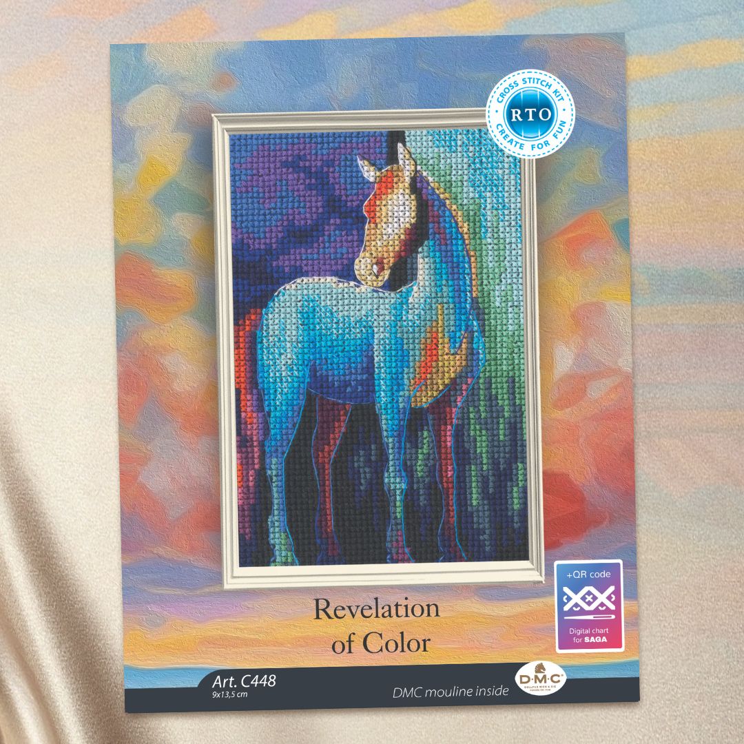 Revelation of Color Counted Cross Stitch Kit by RTO C448