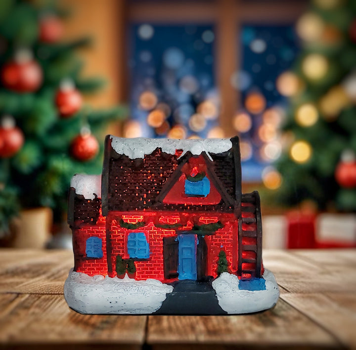 Red House. Christmas Village Wizardi F07-N1-1-6542-2B