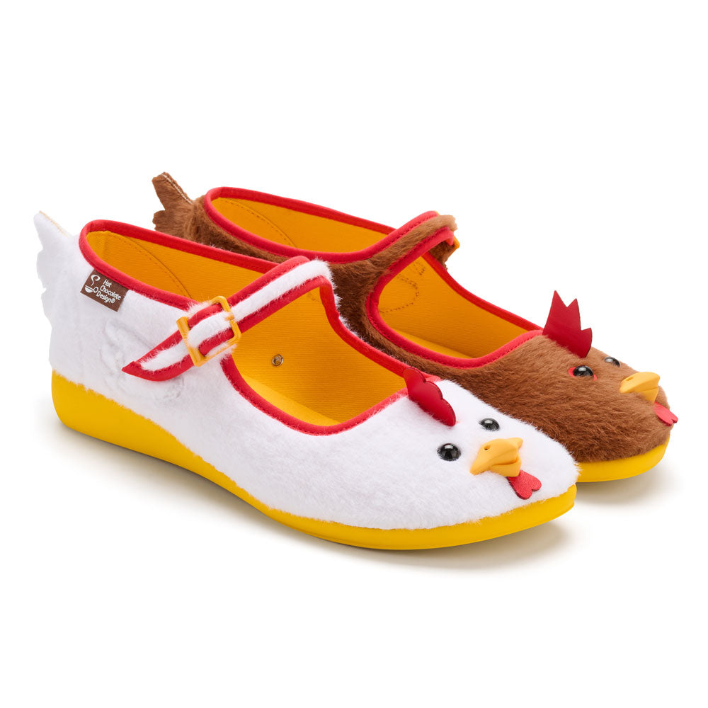 Chicken Hen Women's Mary Jane Flats
