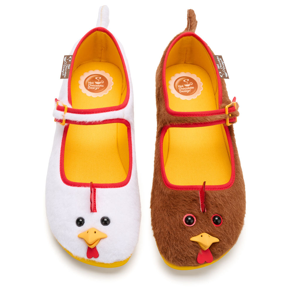 Chicken Hen Women's Mary Jane Flats