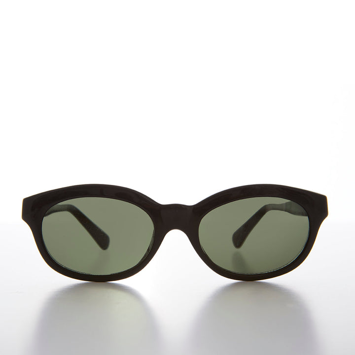 Unique Rockabilly Vintage Thick Frame Sunglass - Chrissy