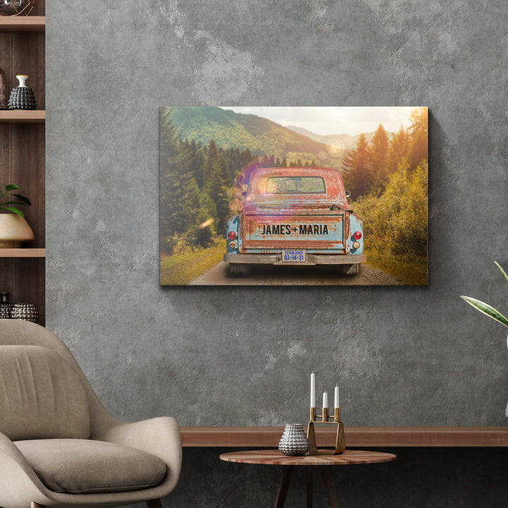 Rustic Truck Sign