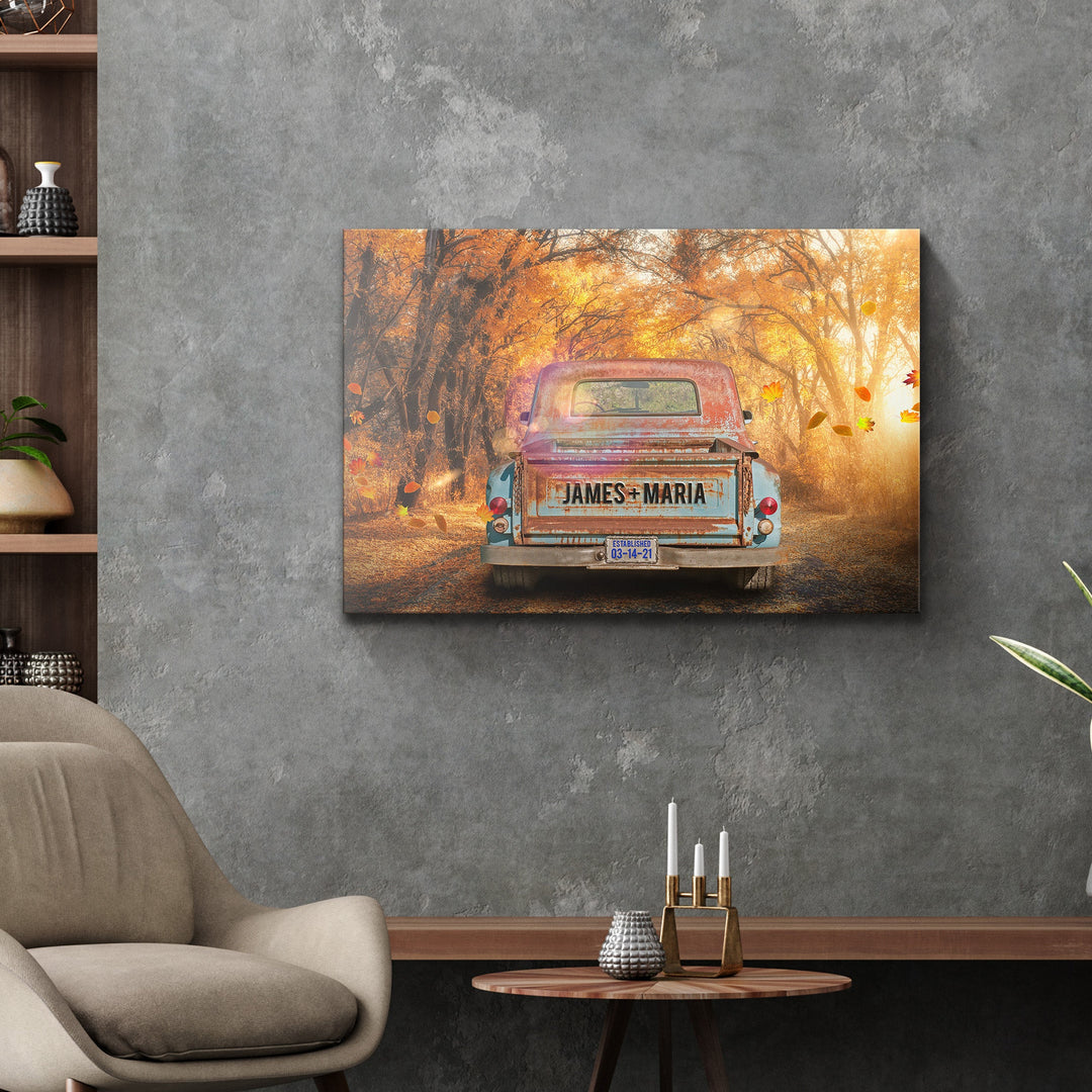 Rustic Truck Sign