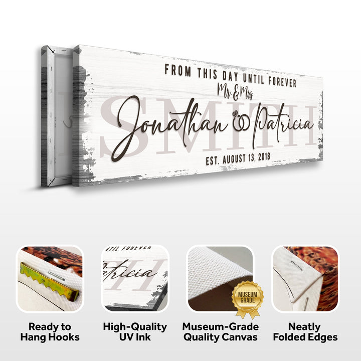 Custom Wedding Sign II