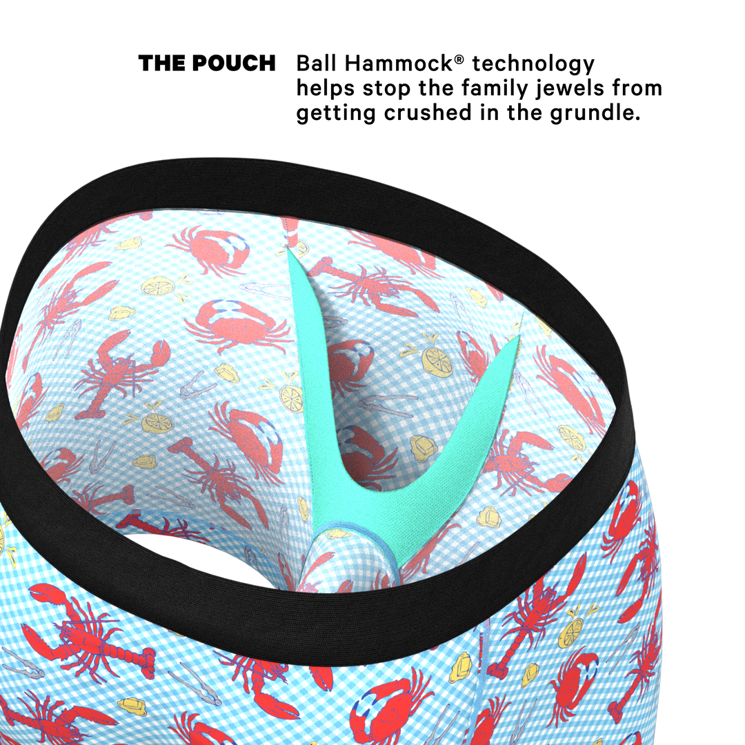 The Cajun Cookout | Summer Crabs Ball Hammock® Pouch Underwear