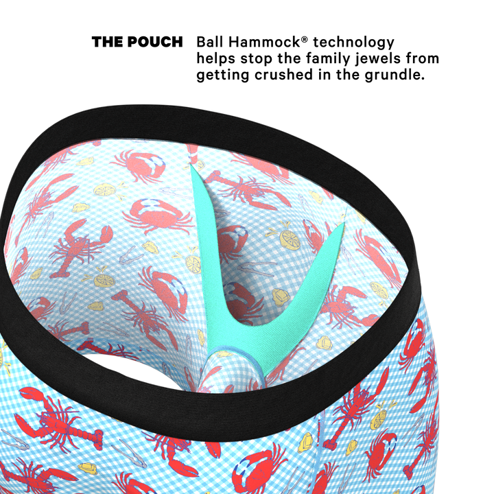 The Cajun Cookout | Summer Crabs Ball Hammock® Pouch Underwear