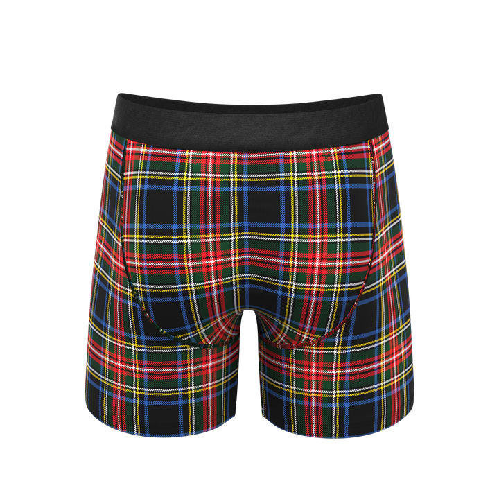 The Cappuccino | Holiday Tartan Plaid Ball Hammock® Pouch Underwear