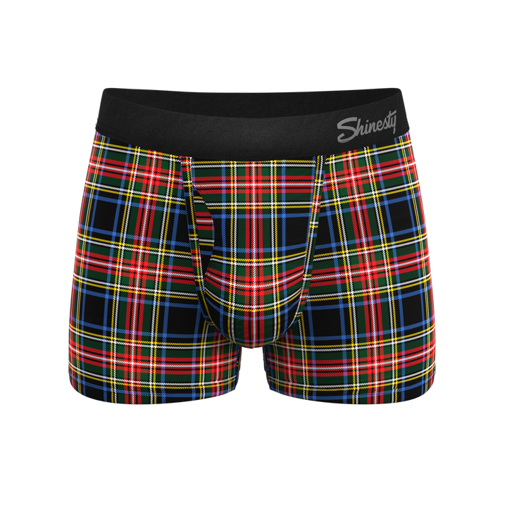 The Cappuccino | Holiday Tartan Plaid Ball Hammock® Pouch Trunks Underwear
