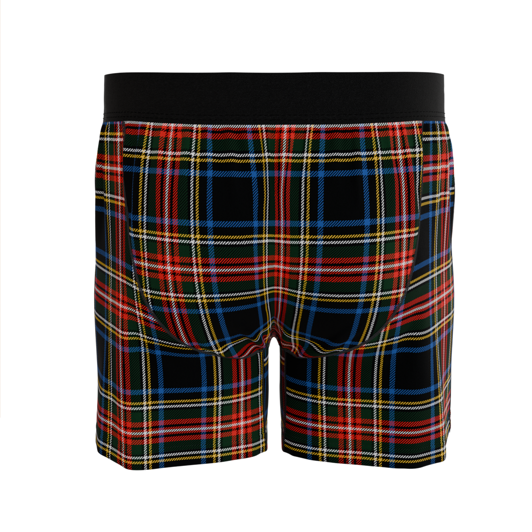 The Cappuccino | Holiday Tartan Plaid Boxers