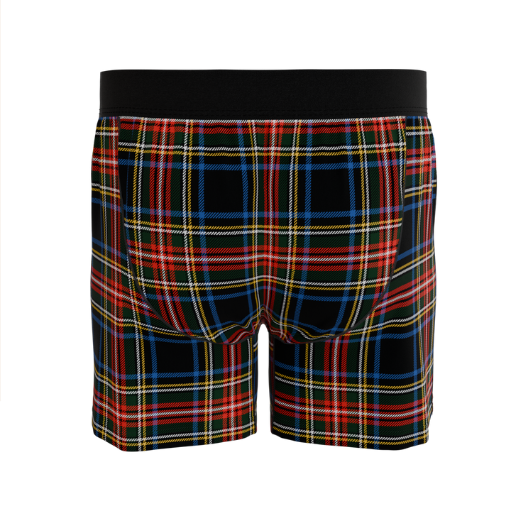 The Cappuccino | Holiday Tartan Plaid Boxers
