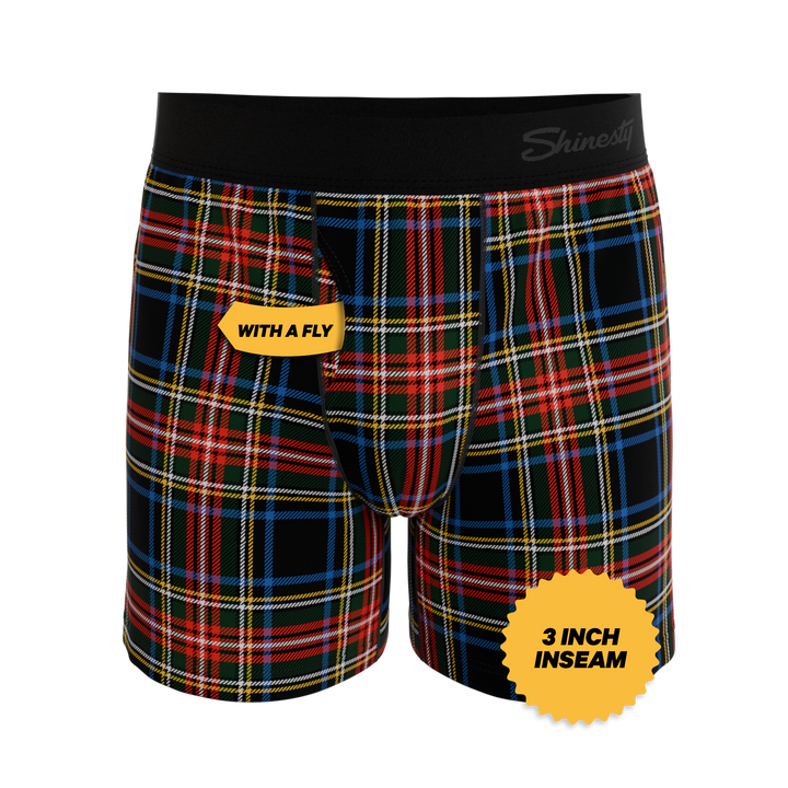 The Cappuccino | Holiday Tartan Plaid Boxers