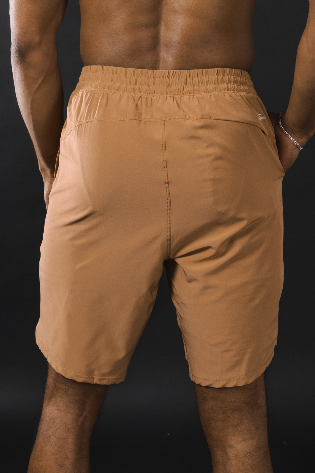The Casual Thigh Day | Khaki Aztec Ball Hammock® 9 Inch Athletic Shorts